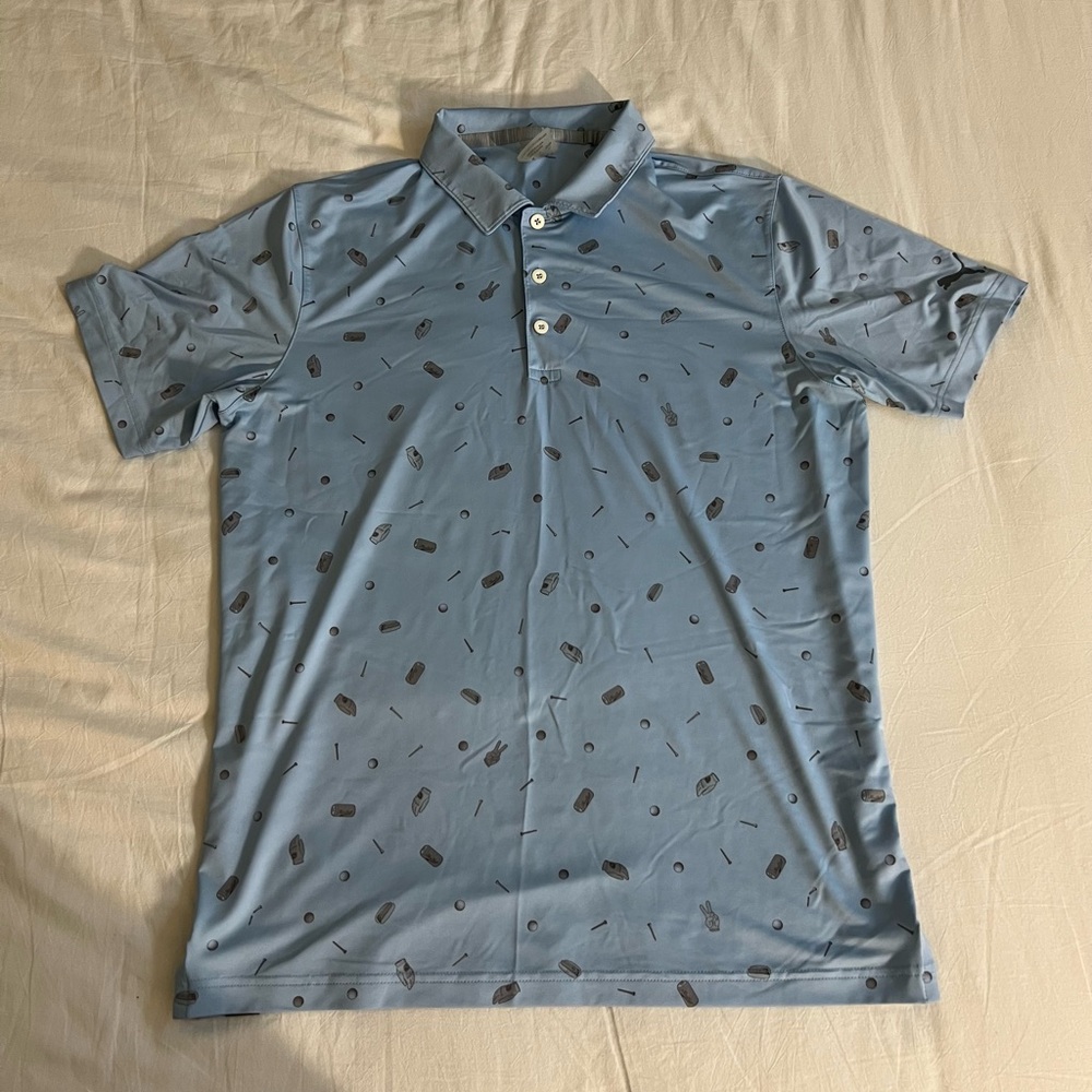 Puma Men’s Blue MATTR Polo Shirt